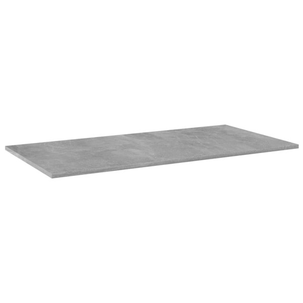 Estante estantería 4uds contrachapada gris hormigón 80x30x1,5cm Estante estantería 4uds contrachapada gris hormigón 80x30x1,5cm