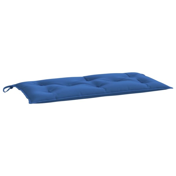 Cojines de banco de jardín 2 uds tela Oxford azul 100x50x7 cm Cojines de banco de jardín 2 uds tela Oxford azul 100x50x7 cm