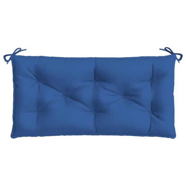 Cojines de banco de jardín 2 uds tela Oxford azul 100x50x7 cm Cojines de banco de jardín 2 uds tela Oxford azul 100x50x7 cm