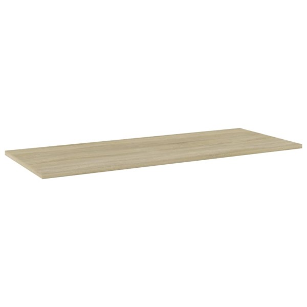Estante estantería 4uds contrachapada roble Sonoma 100x40x1,5cm Estante estantería 4uds contrachapada roble Sonoma 100x40x1,5cm