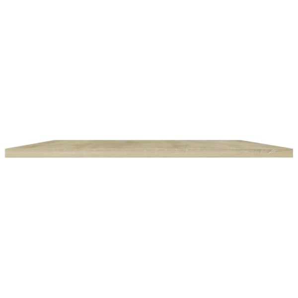 Estante estantería 4uds contrachapada roble Sonoma 100x40x1,5cm Estante estantería 4uds contrachapada roble Sonoma 100x40x1,5cm