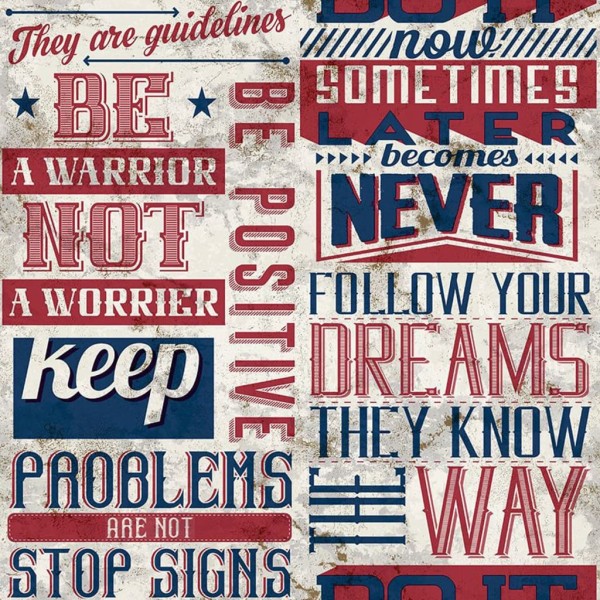 Noordwand Papel pintado Friends&Coffee Words and Letters rojo y Noordwand Papel pintado Friends&Coffee Words and Letters rojo y