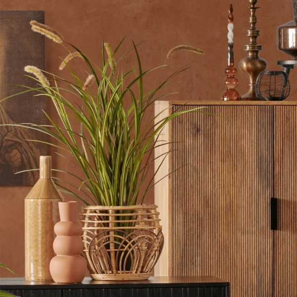 Emerald Hierba de totora artificial en maceta 100 cm Emerald Hierba de totora artificial en maceta 100 cm