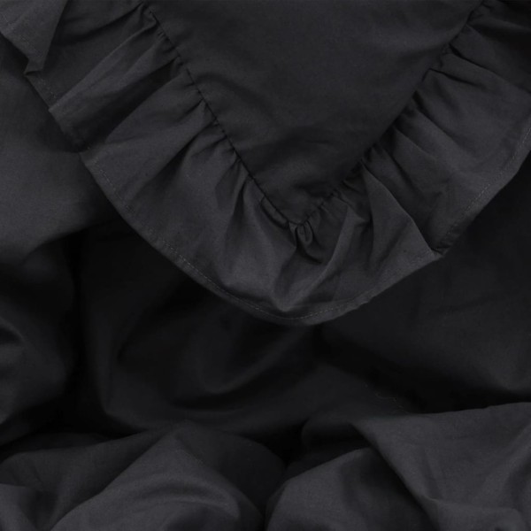 Venture Home Juego de ropa de cama Levi algodón antracita 220x240 cm Venture Home Juego de ropa de cama Levi algodón antracita 220x240 cm