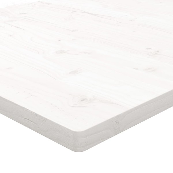Tablero de mesa cuadrado madera maciza pino blanco 80x80x2,5 cm Tablero de mesa cuadrado madera maciza pino blanco 80x80x2,5 cm