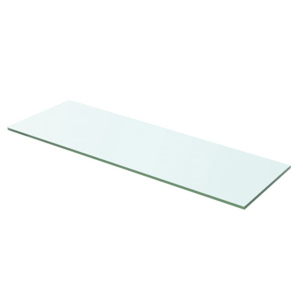 Estantes 2 unidades panel de vidrio transparente 60x15 cm Estantes 2 unidades panel de vidrio transparente 60x15 cm