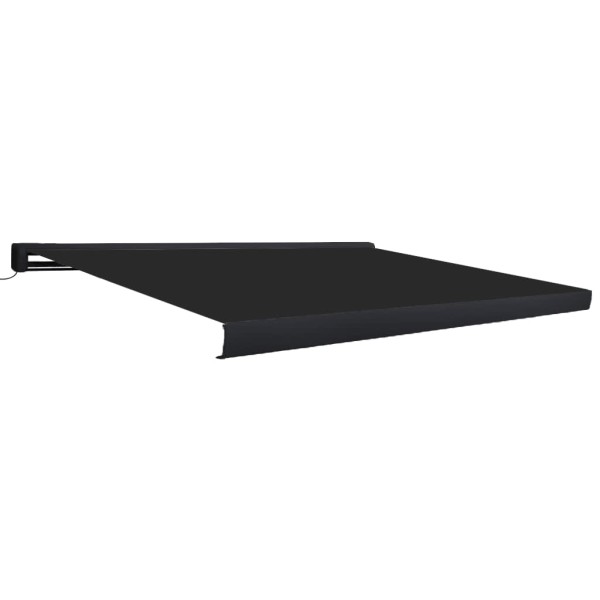 Toldo de carrete motorizado gris antracita 450x300 cm