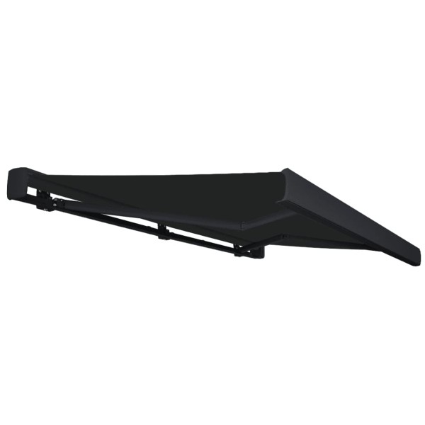 Toldo de carrete motorizado gris antracita 450x300 cm