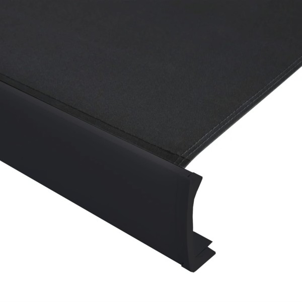 Toldo de carrete motorizado gris antracita 450x300 cm