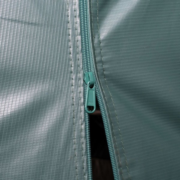 Carpa ganado desmontable PVC verde oscuro 550 g/m² 3,3x4,8 m Carpa ganado desmontable PVC verde oscuro 550 g/m² 3,3x4,8 m