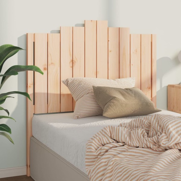 Cabecero de cama madera maciza de pino 106x4x110 cm
