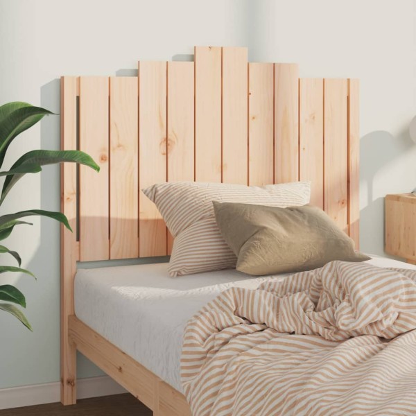 Cabecero de cama madera maciza de pino 106x4x110 cm