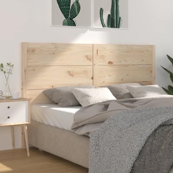 Cabecero madera maciza de pino 166x4x100 cm Cabecero madera maciza de pino 166x4x100 cm