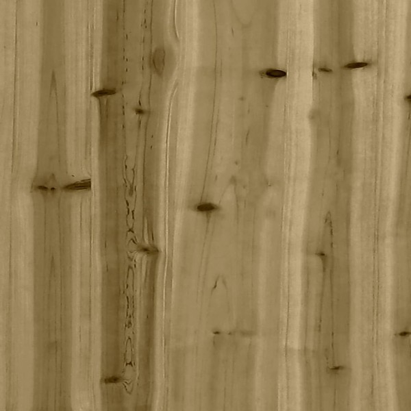 Banco jardín con gaviones madera pino impregnada 184x71x65,5 cm Banco jardín con gaviones madera pino impregnada 184x71x65,5 cm