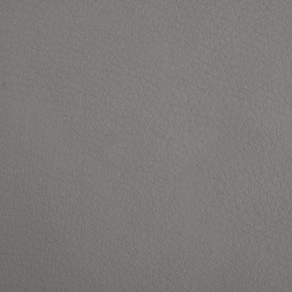 Sofá para niños con reposapiés cuero sintético gris 100x50x30cm