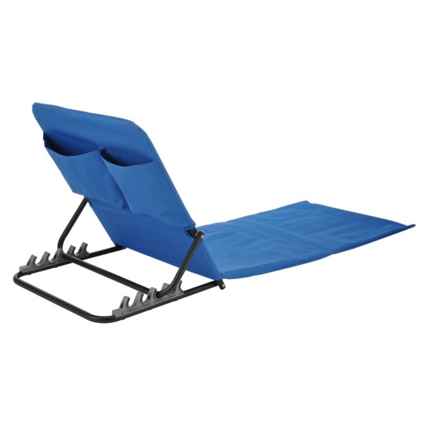 HI Esterilla silla plegable de playa PVC azul HI Esterilla silla plegable de playa PVC azul