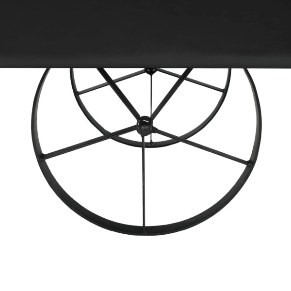 Mesa de centro de madera MDF y abeto 110x55x43 cm Mesa de centro de madera MDF y abeto 110x55x43 cm