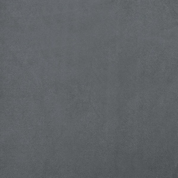 Sofá para niños de terciopelo gris oscuro 70x45x30 cm
