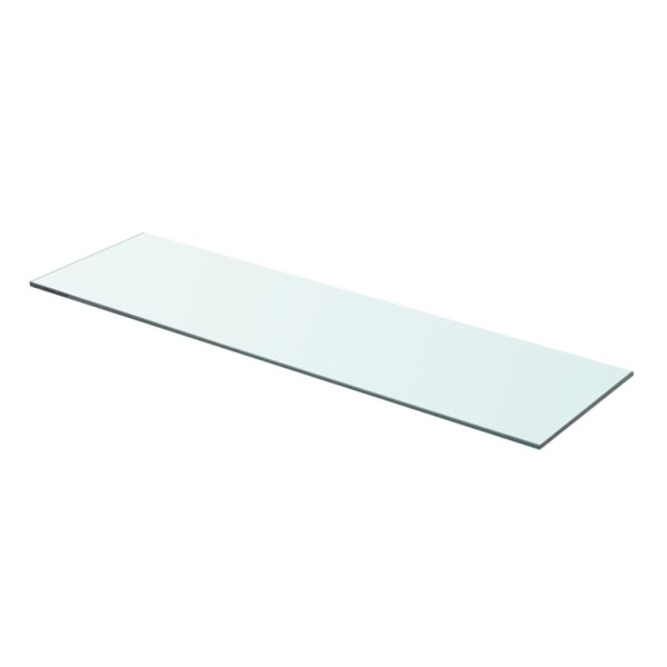 Estantes 2 unidades panel de vidrio transparente 70x20 cm Estantes 2 unidades panel de vidrio transparente 70x20 cm