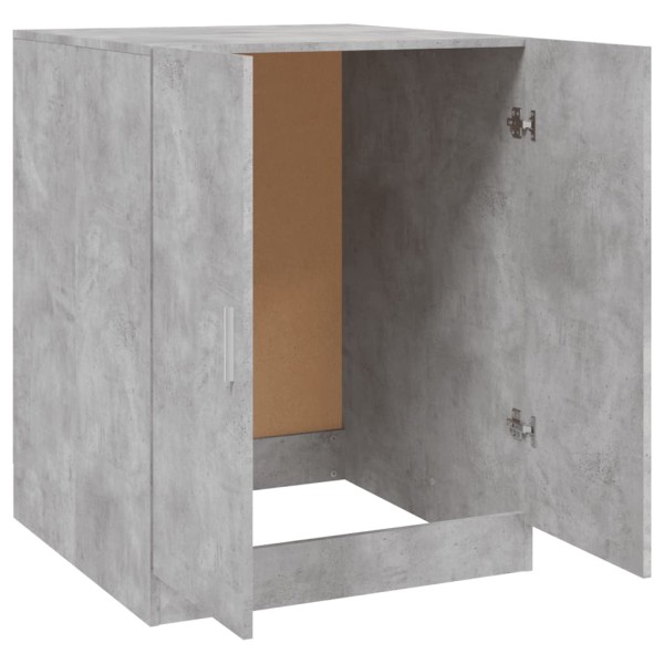 Armario de lavadora gris hormigón 71x71,5x91,5 cm Armario de lavadora gris hormigón 71x71,5x91,5 cm