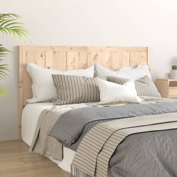 Cabecero de cama madera maciza de pino 125,5x4x100 cm Cabecero de cama madera maciza de pino 125,5x4x100 cm