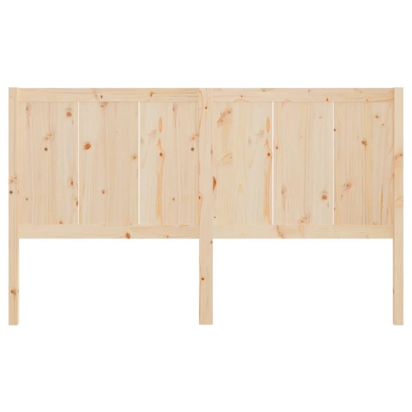 Cabecero de cama madera maciza de pino 125,5x4x100 cm Cabecero de cama madera maciza de pino 125,5x4x100 cm