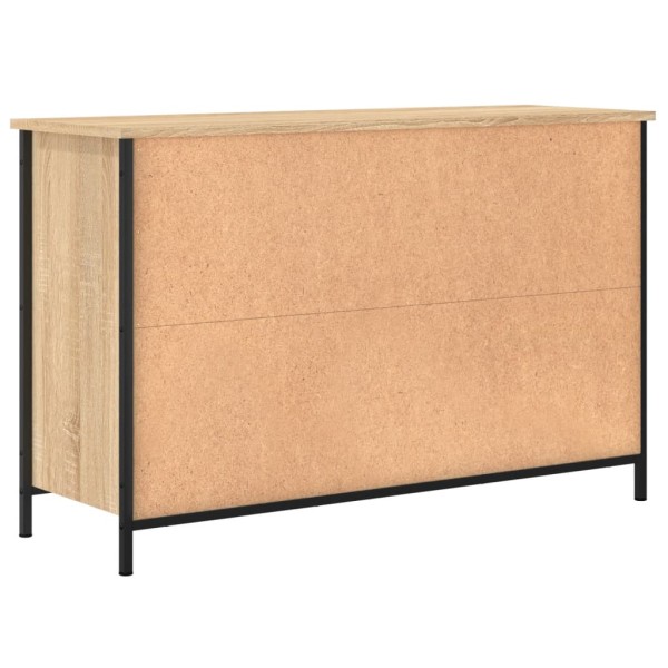 Mueble de TV madera de ingeniería roble Sonoma 100x35x65 cm Mueble de TV madera de ingeniería roble Sonoma 100x35x65 cm