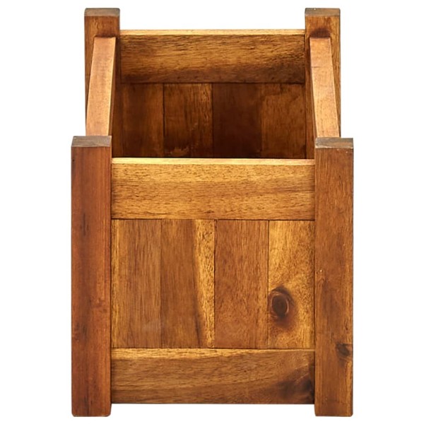 Arriate de madera de acacia 50x25x25 cm Arriate de madera de acacia 50x25x25 cm