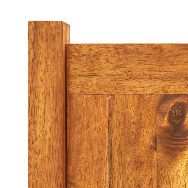 Arriate de madera de acacia 50x25x25 cm Arriate de madera de acacia 50x25x25 cm