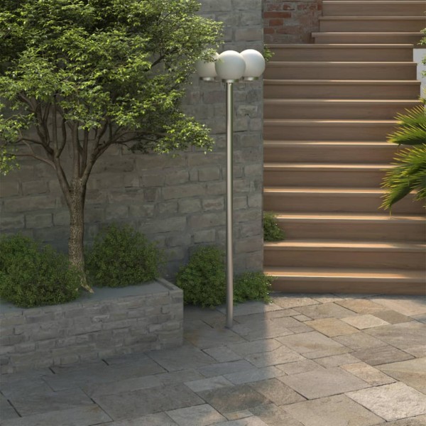 Farola de jardín 3 focos 220 cm Farola de jardín 3 focos 220 cm