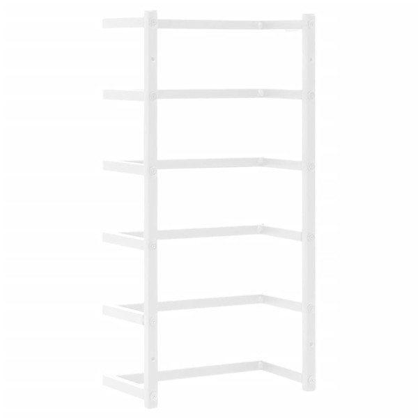 Toallero de acero blanco 24x12x48 cm Toallero de acero blanco 24x12x48 cm