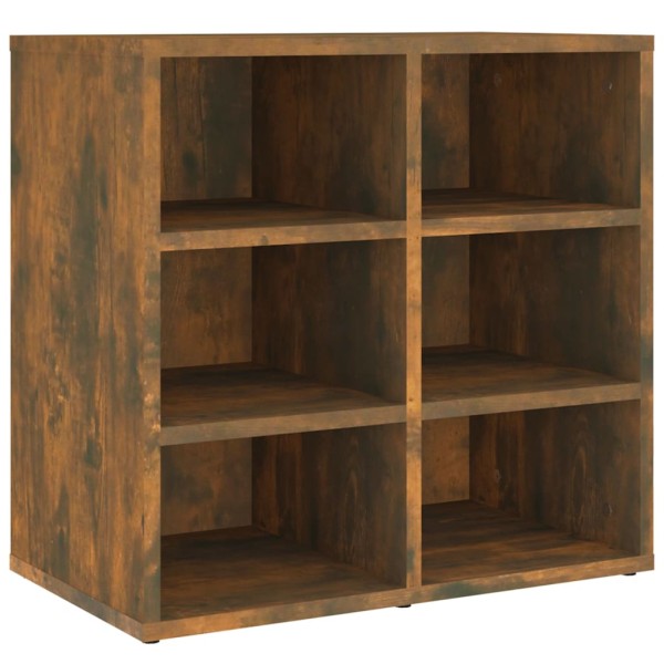 Muebles zapatero 2 uds color roble ahumado 52,5x30x50 cm Muebles zapatero 2 uds color roble ahumado 52,5x30x50 cm
