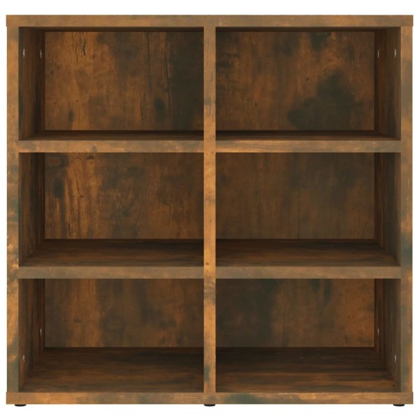 Muebles zapatero 2 uds color roble ahumado 52,5x30x50 cm Muebles zapatero 2 uds color roble ahumado 52,5x30x50 cm