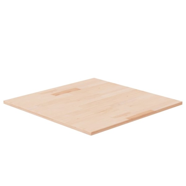 Tablero de mesa cuadrada madera de roble sin tratar 60x60x1,5cm Tablero de mesa cuadrada madera de roble sin tratar 60x60x1,5cm