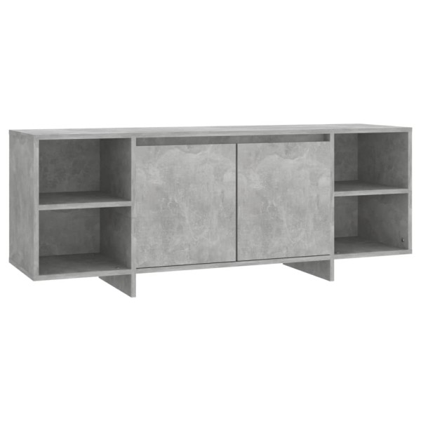 Mueble para TV madera contrachapada gris hormigón 130x35x50 cm Mueble para TV madera contrachapada gris hormigón 130x35x50 cm