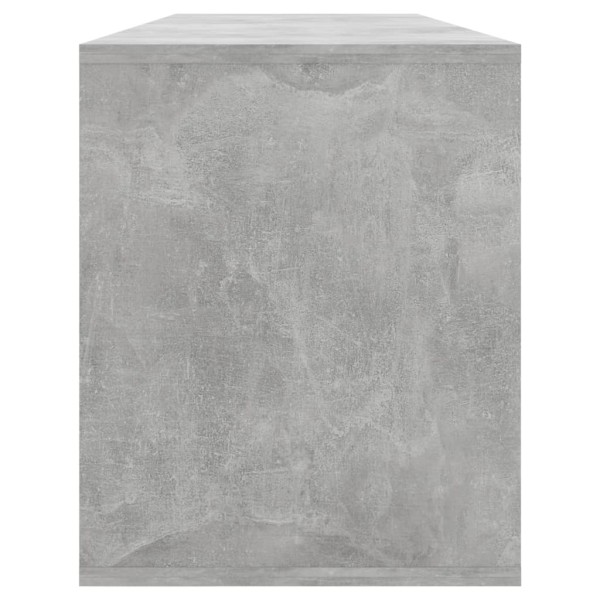 Mueble para TV madera contrachapada gris hormigón 130x35x50 cm Mueble para TV madera contrachapada gris hormigón 130x35x50 cm