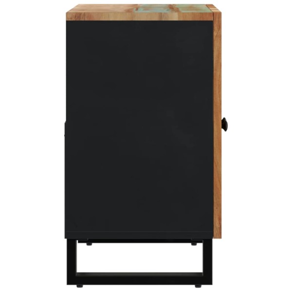 Mueble de lavabo madera reciclada madera ingeniería 62x33x58 cm Mueble de lavabo madera reciclada madera ingeniería 62x33x58 cm