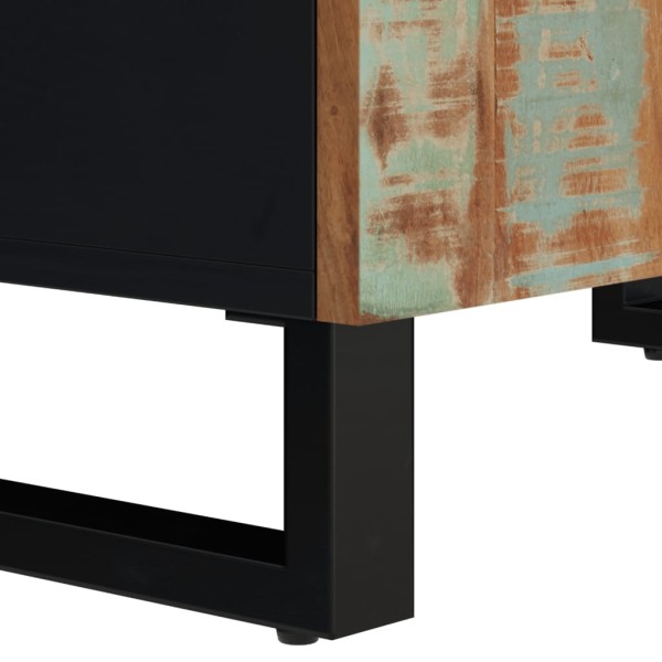 Mueble de lavabo madera reciclada madera ingeniería 62x33x58 cm Mueble de lavabo madera reciclada madera ingeniería 62x33x58 cm