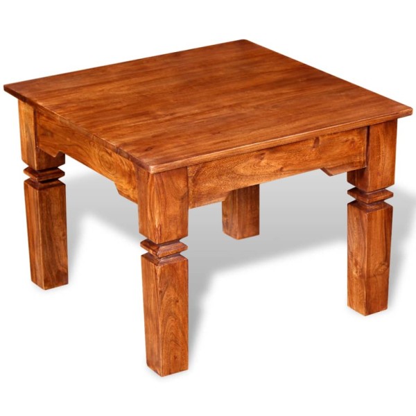Mesa de centro de madera maciza 60x60x45 cm Mesa de centro de madera maciza 60x60x45 cm
