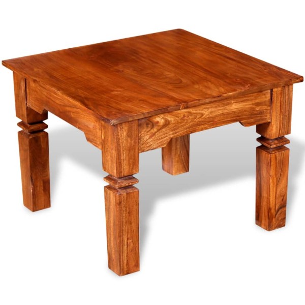 Mesa de centro de madera maciza 60x60x45 cm Mesa de centro de madera maciza 60x60x45 cm