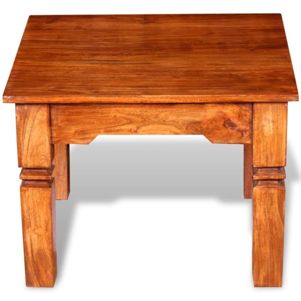 Mesa de centro de madera maciza 60x60x45 cm Mesa de centro de madera maciza 60x60x45 cm