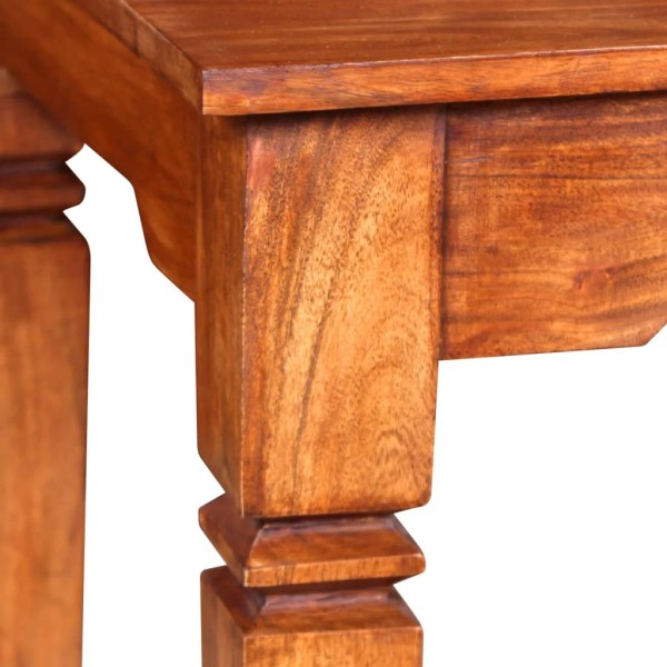 Mesa de centro de madera maciza 60x60x45 cm Mesa de centro de madera maciza 60x60x45 cm
