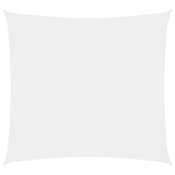 Toldo de vela cuadrado tela Oxford blanco 2x2 m Toldo de vela cuadrado tela Oxford blanco 2x2 m