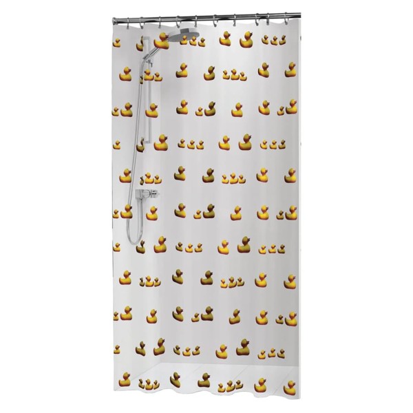Sealskin Cortina de ducha Duckling amarillo 180x200 cm Sealskin Cortina de ducha Duckling amarillo 180x200 cm