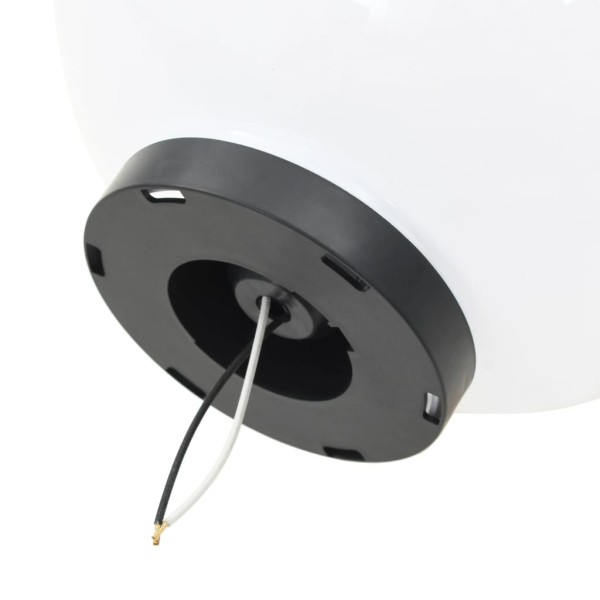 Juego de lámparas de bola LED 6 uds esféricas PMMA 20/30/40 cm Juego de lámparas de bola LED 6 uds esféricas PMMA 20/30/40 cm