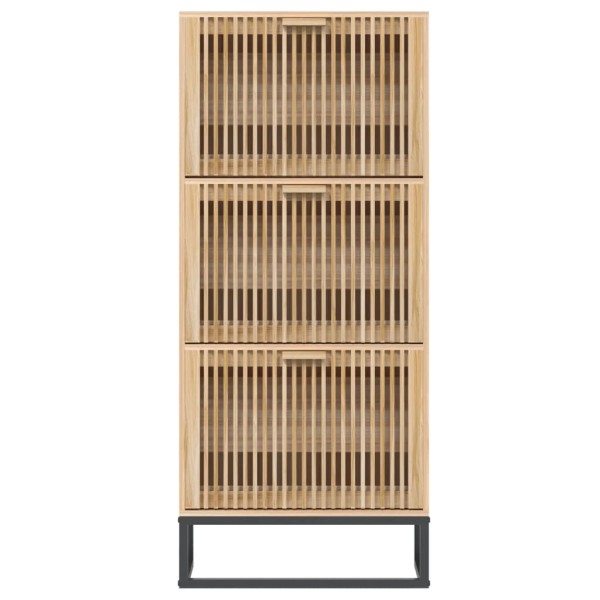 Mueble zapatero madera contrachapada 52x25x120 cm Mueble zapatero madera contrachapada 52x25x120 cm