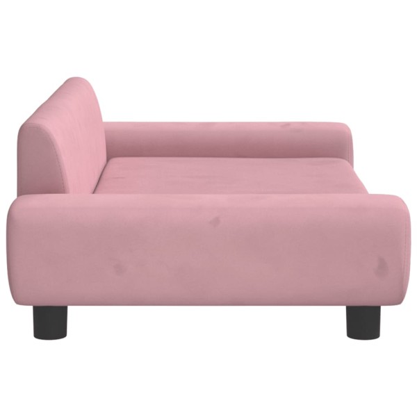 Sofá para niños de terciopelo rosa 100x54x33 cm Sofá para niños de terciopelo rosa 100x54x33 cm