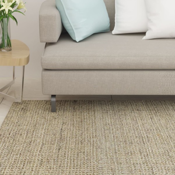 Alfombra de sisal para rascador gris taupe 80x200 cm Alfombra de sisal para rascador gris taupe 80x200 cm