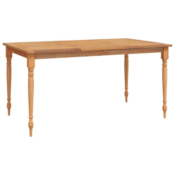 Juego comedor de jardín 7 piezas con cojines madera maciza teca Juego comedor de jardín 7 piezas con cojines madera maciza teca