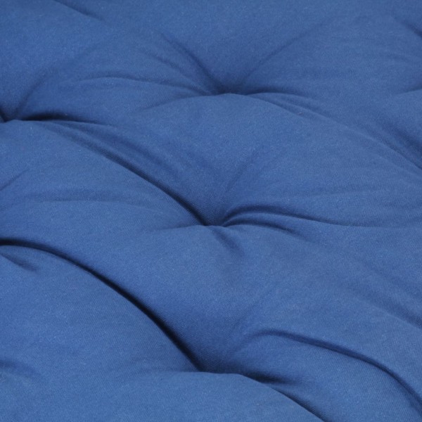 Cojín para palés algodón azul claro 120x80x10 cm Cojín para palés algodón azul claro 120x80x10 cm
